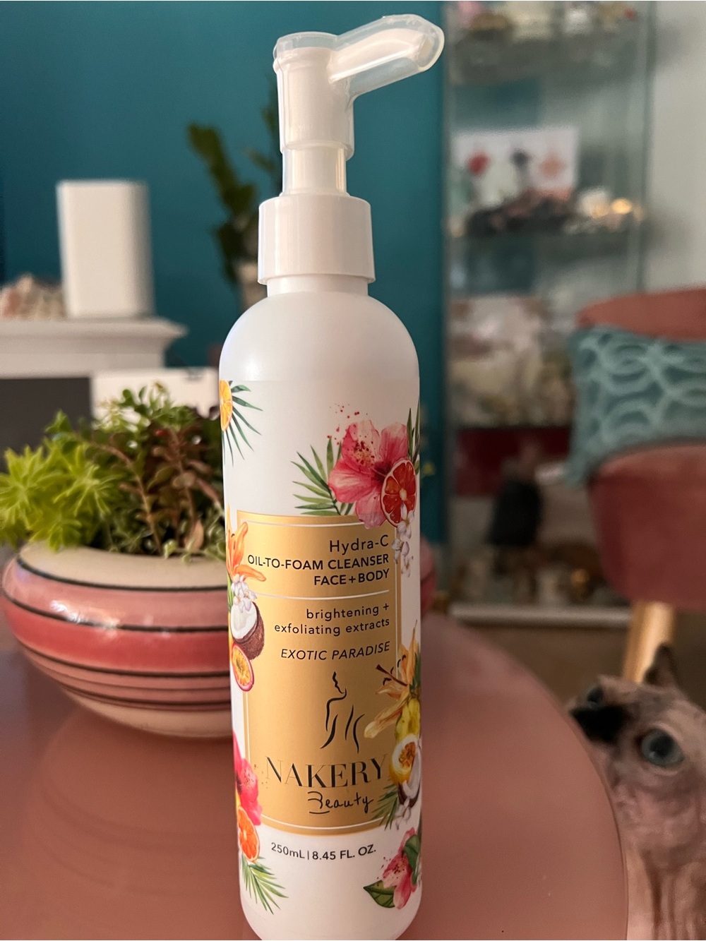 Nakery Beauty Hydra-C Oil-to-Foam Cleanser — Exotic Paradise